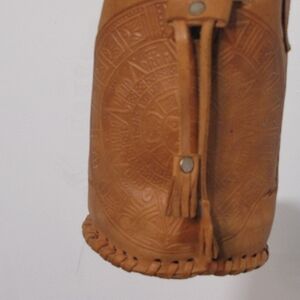 Tan Leather Mini Bag